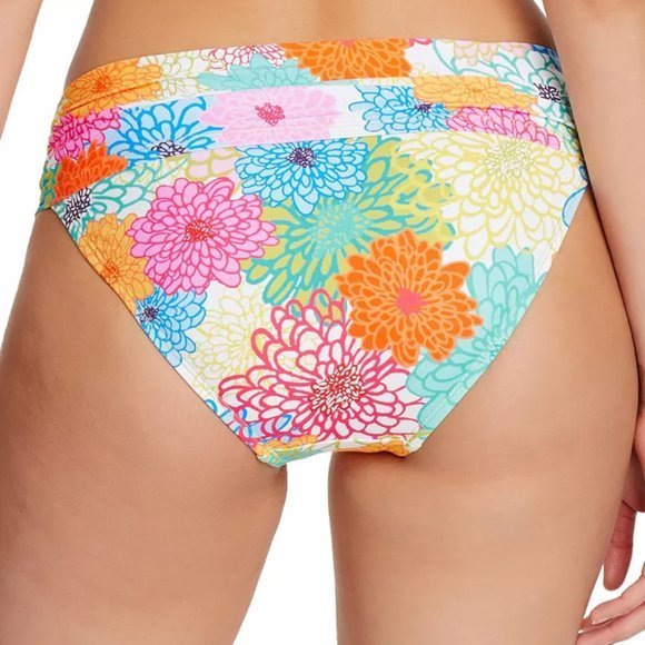 BLEU Rod Beattie Fresh Picks Printed‎ Sarong Hipster Bikini Swim Bottoms 10 - Picture 6 of 10